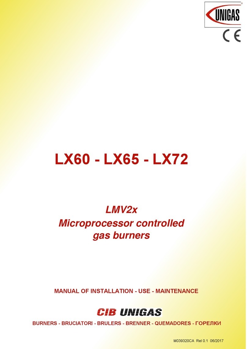 Unigas LX60 Operating manual