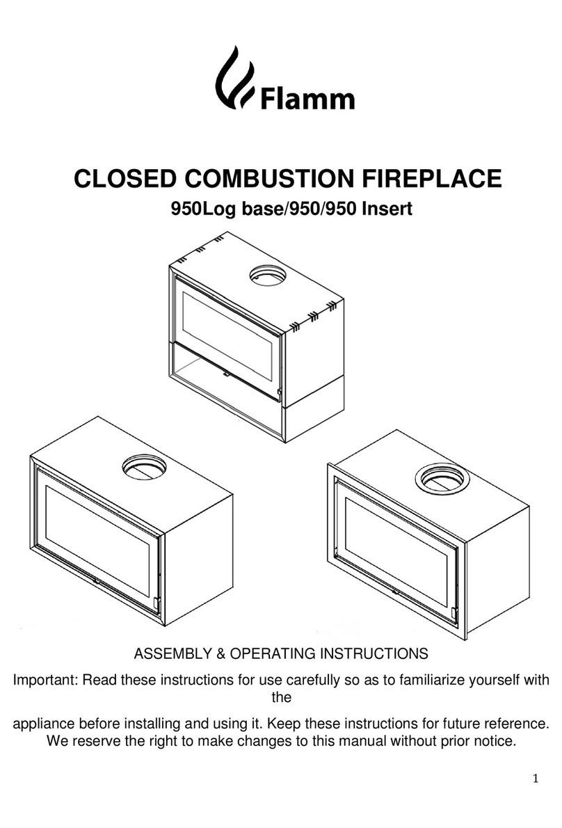 Flamm 950Log base Quick reference guide