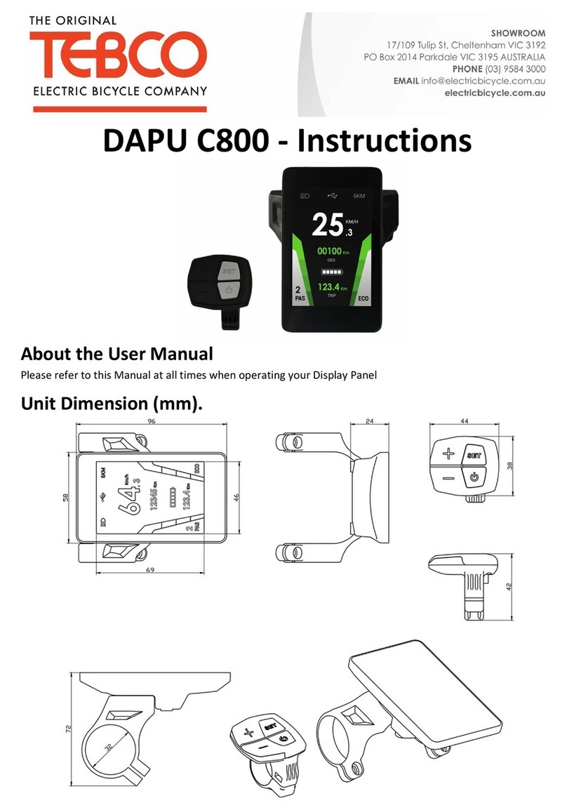DAPU C800 instructions