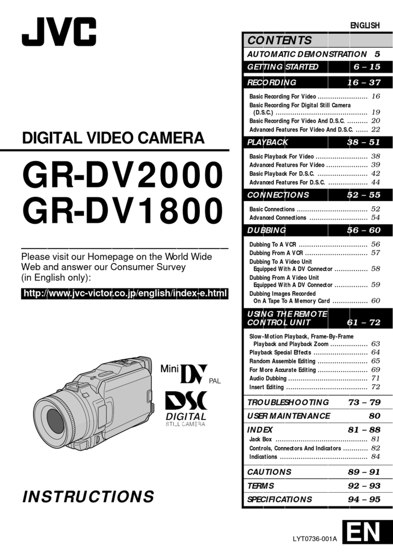 JVC GR-DV1800 instructions