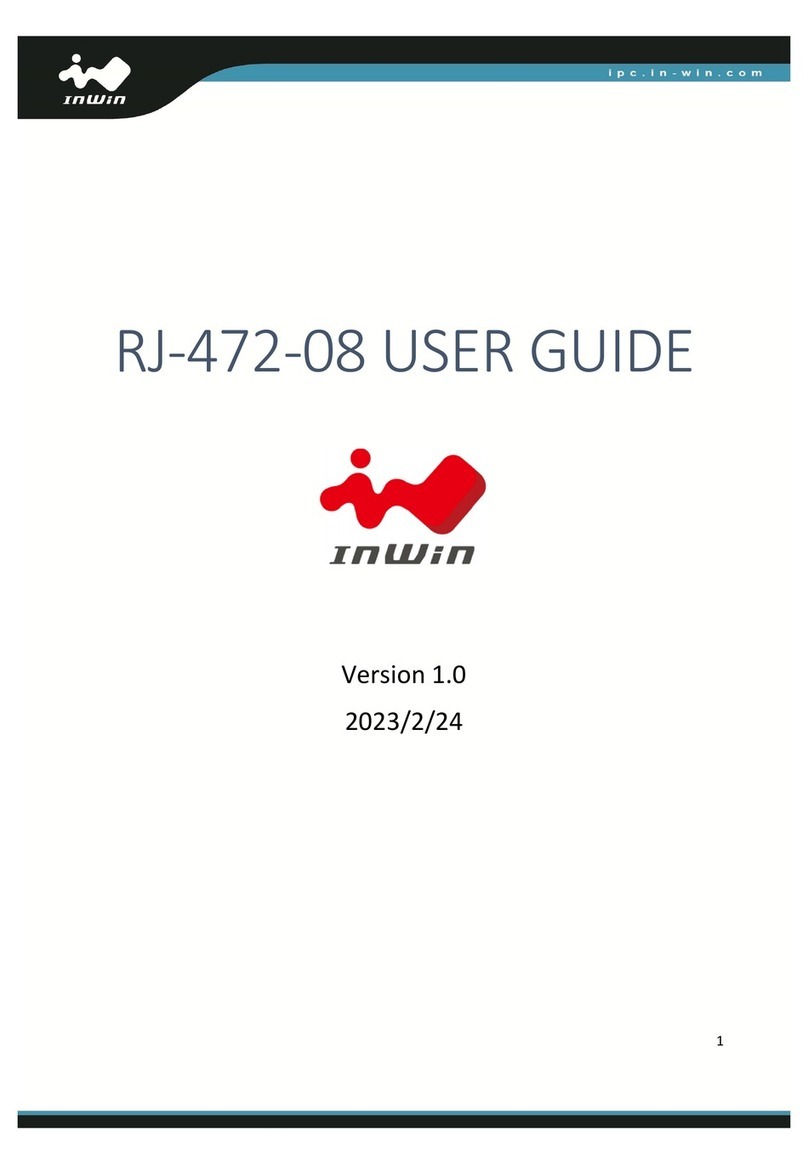 InWin RJ-472-08 User manual