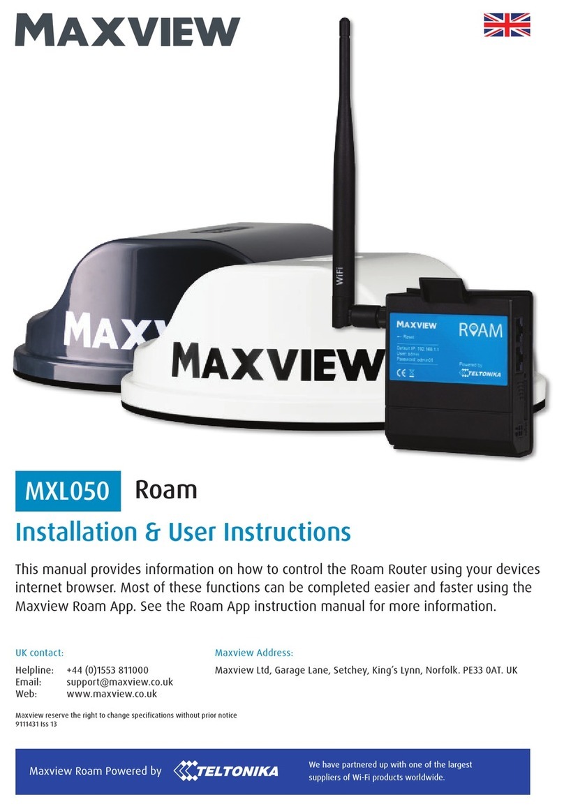 Maxview MXL050 Roam Assembly Instructions