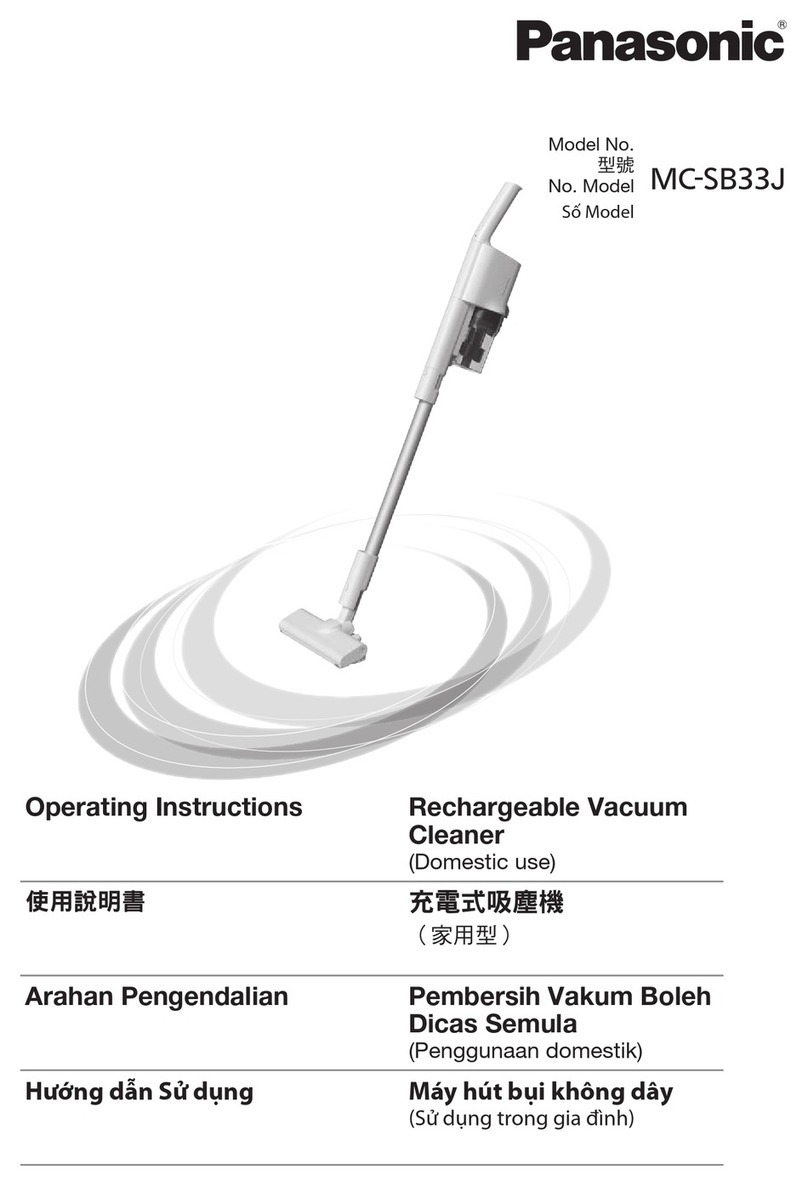 Panasonic MC-SB33JW046 User manual