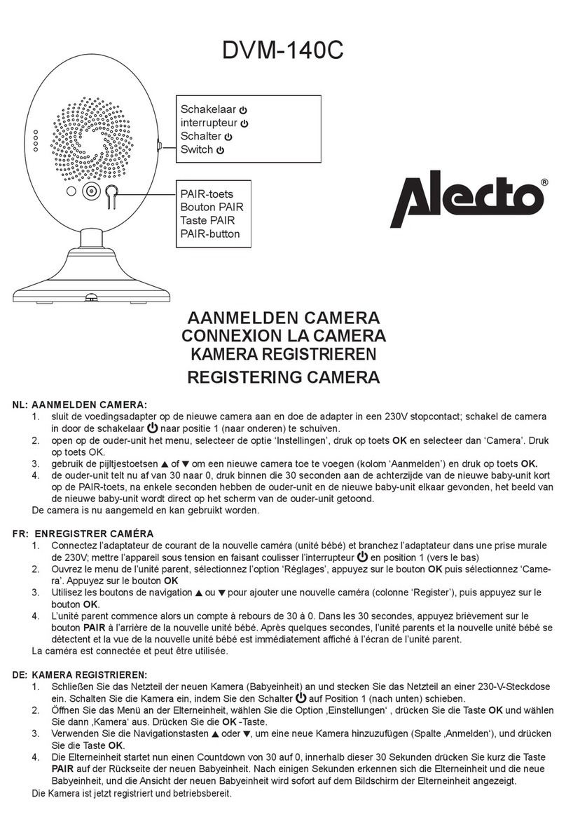 Alecto CYHA050100VWEU quick start guide