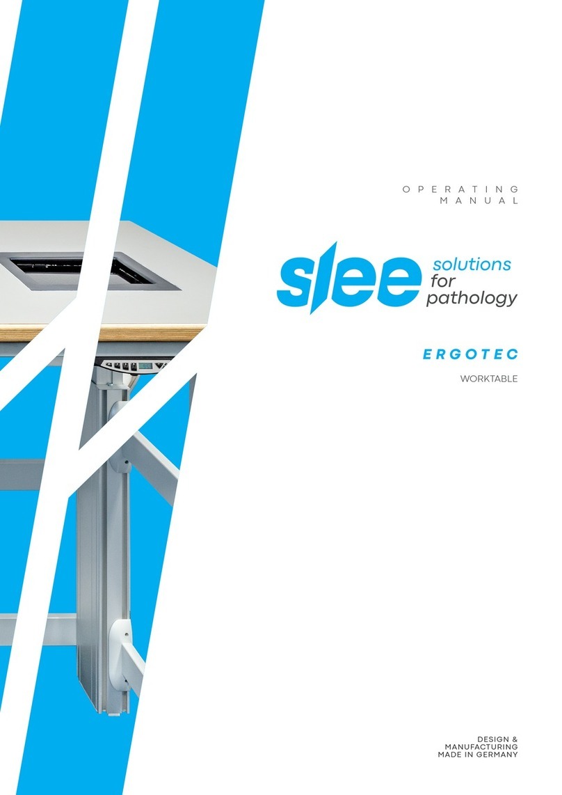 Slee ERGOTEC operating manual