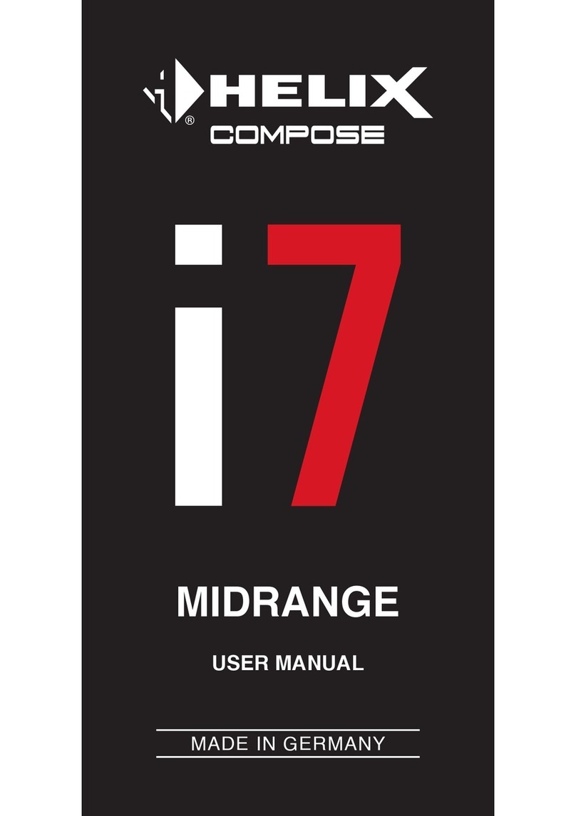 HELIX COMPOSE i7 User manual HELIX COMPOSE i7 User manual