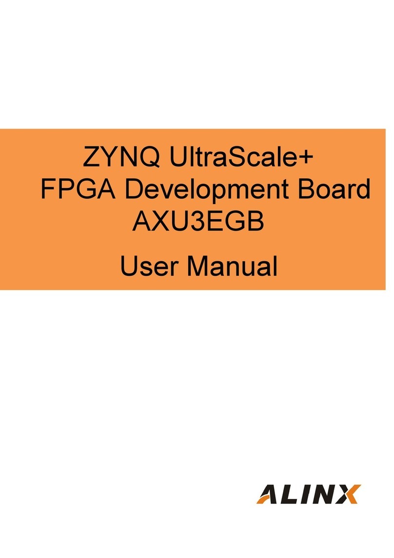 Alinx ZYNQUltraScale+ AXU3EGB User manual