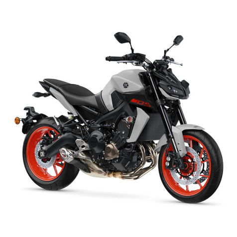 Yamaha MT09 2020 owner's manual