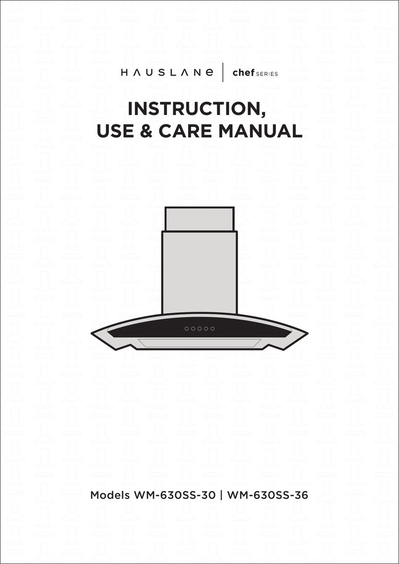 Hauslane Chef WM-630SS-30 Instruction, Use & Care Manual Hauslane Chef WM-630SS-30 Instruction, Use & Care Manual