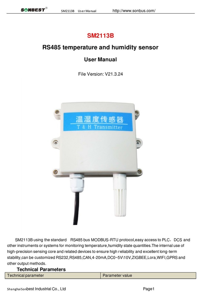 SONBEST SM2113B User manual