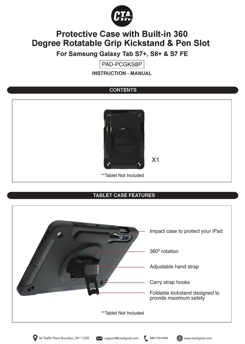 CTA PAD-PCGKS8P User manual