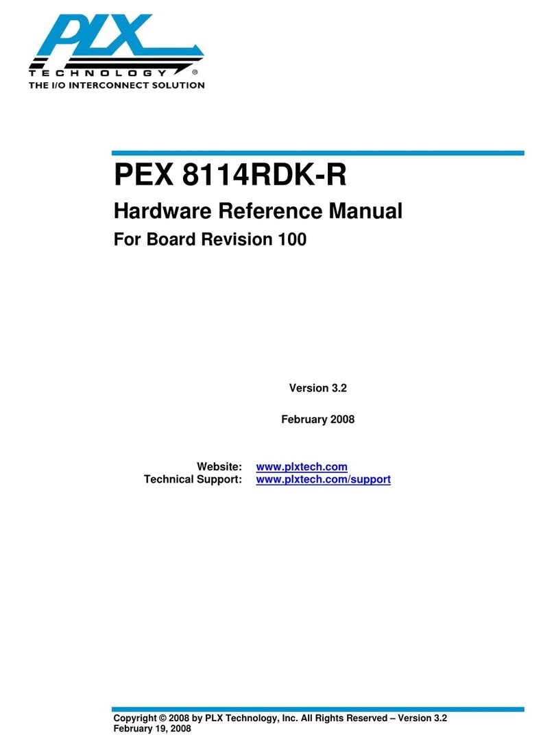 PLX Technology PEX 8114RDK-R Hardware reference manual