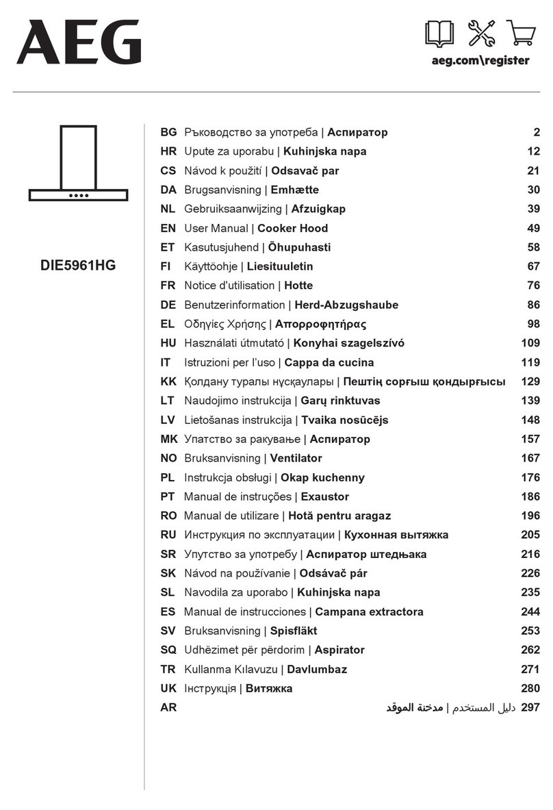 AEG DIE5961HG User manual