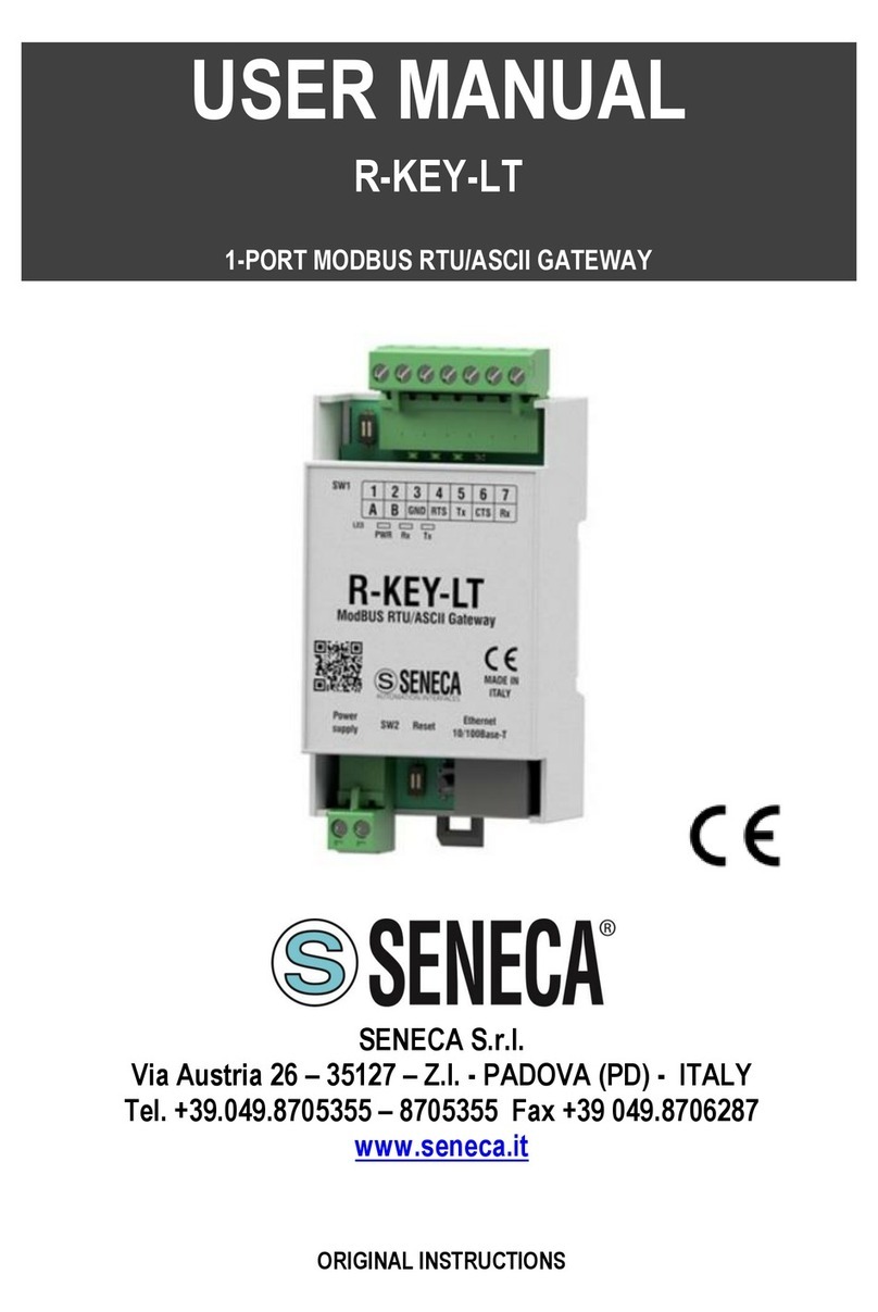 Seneca R-KEY-LT user manual