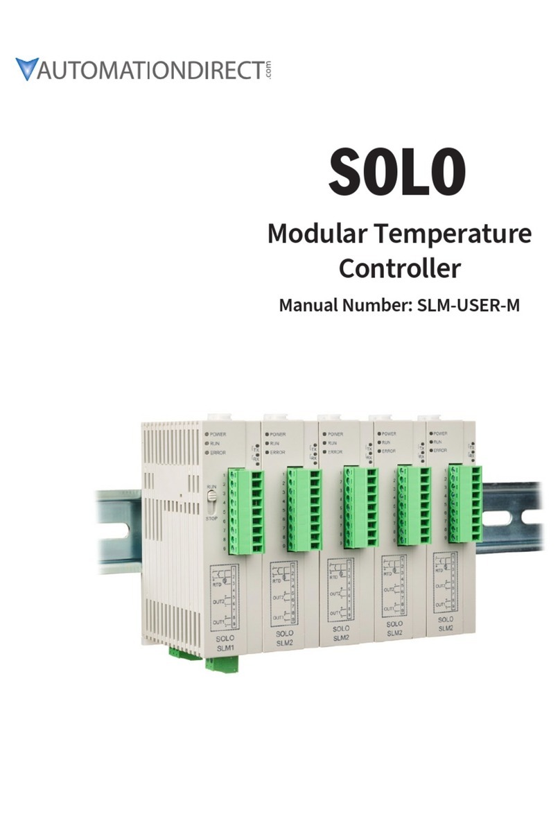 Automationdirect.com Solo User manual