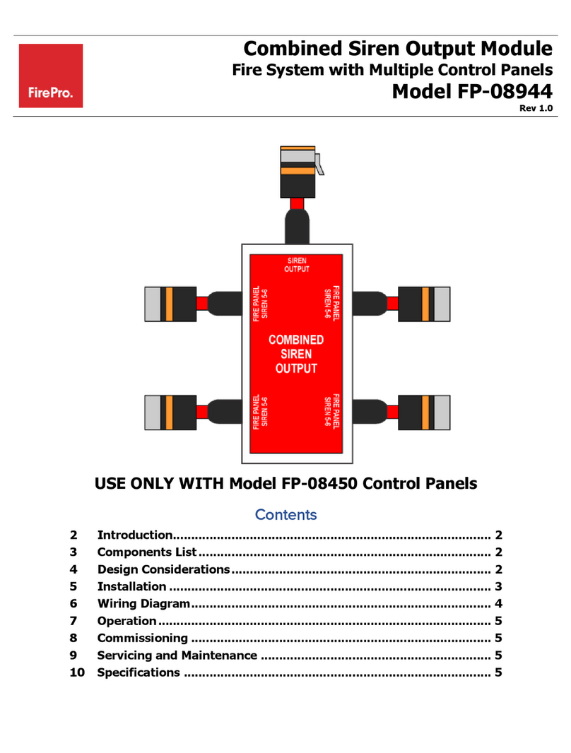 Fire Pro FP-08800 quick start guide