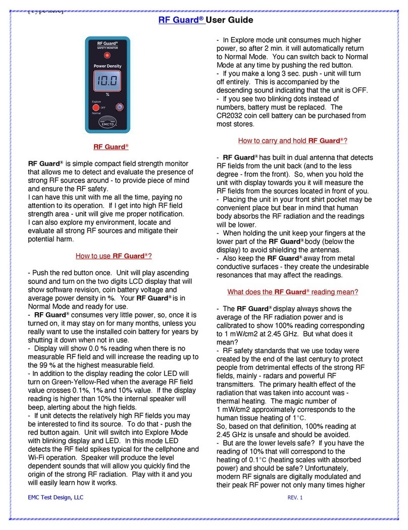 EMC RF Guard user guide
