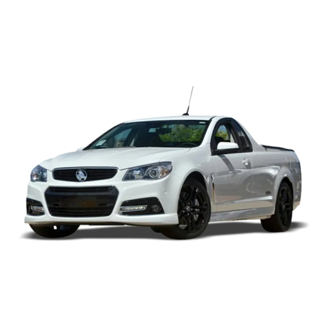 HOLDEN VF UTE 2014 User guide