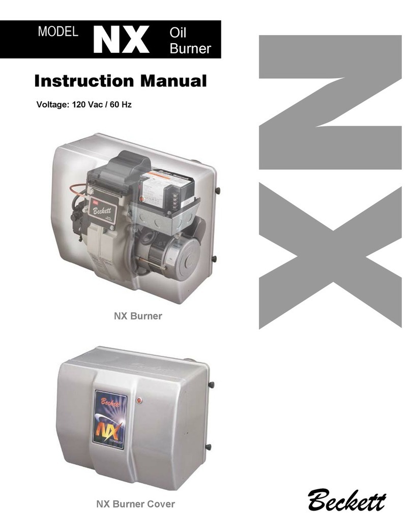 Beckett NX User manual
