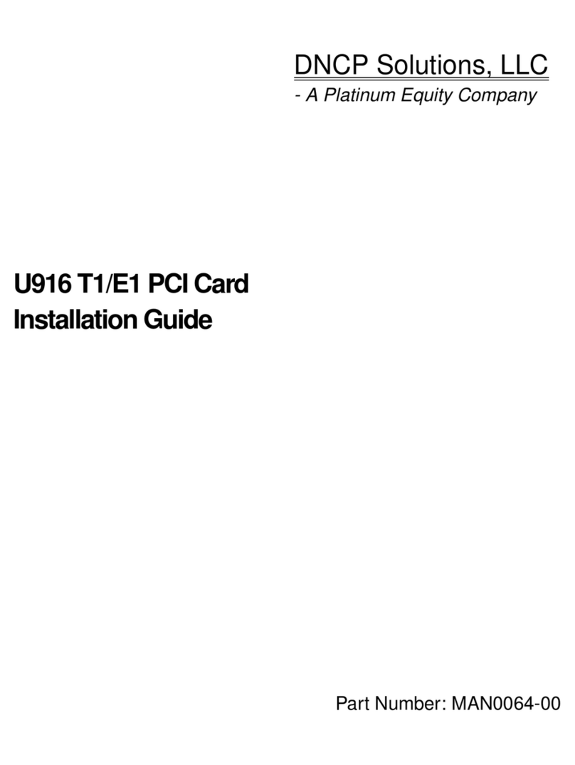 DNCP Solutions U916 T1 installation guide