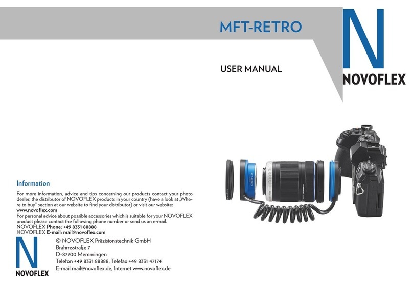 NOVOFLEX MFT-RETRO User manual