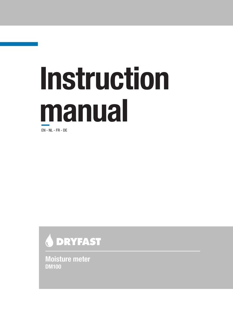 Dryfast DM100 instruction manual
