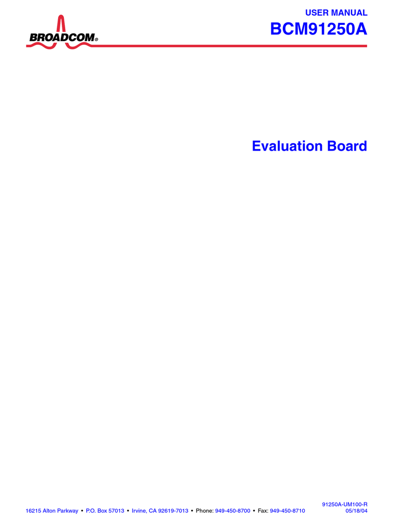 Broadcom BCM91250A user manual