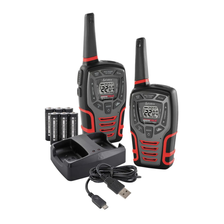 Cobra CXT545 user manual