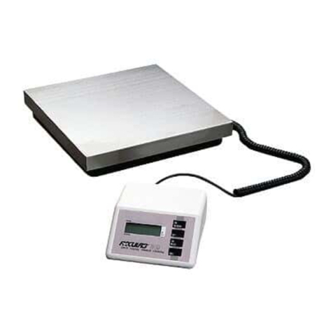 Acculab SV-30 user manual