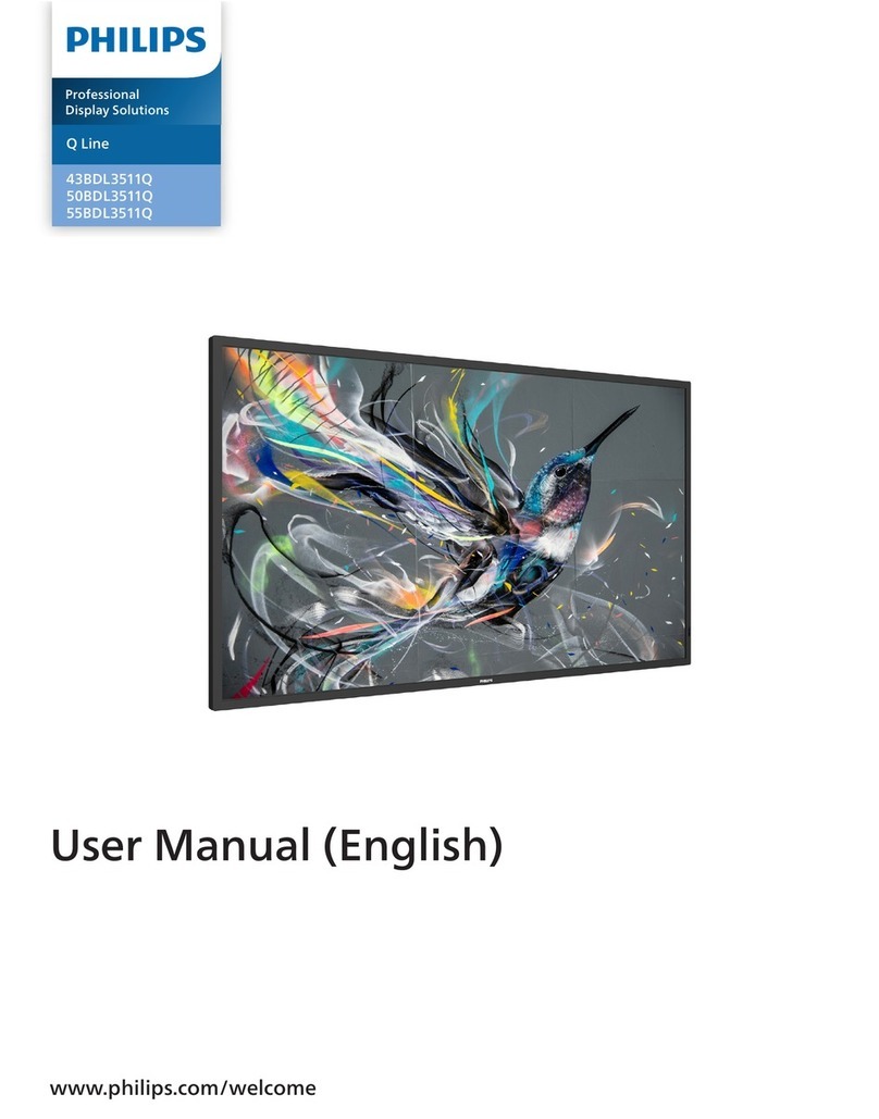 Philips Q Line 43BDL3511Q User manual