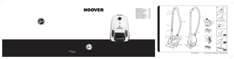 Hoover BV11 011 User manual