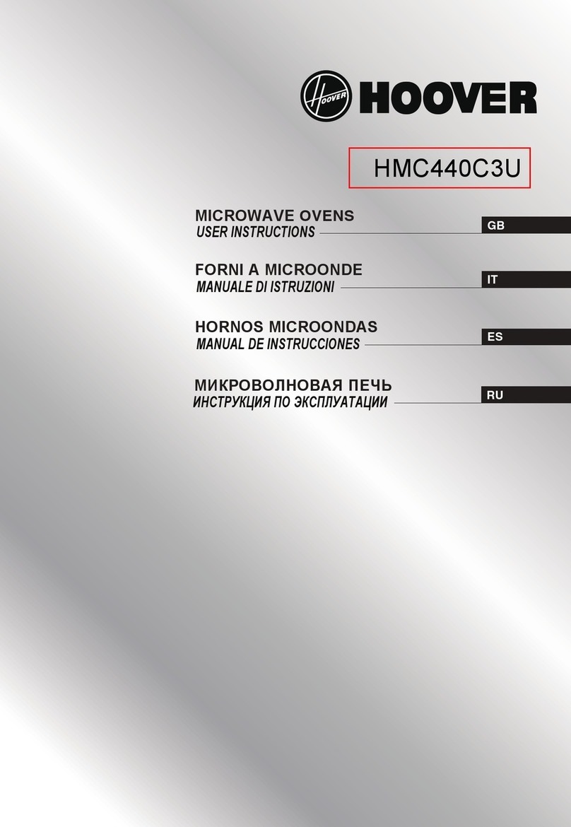 Hoover HMC440C3U User instructions