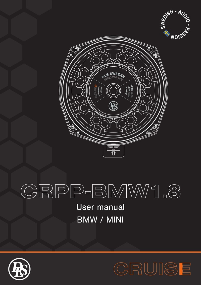 DLS CRUISE CRPP-BMW1.8 user manual
