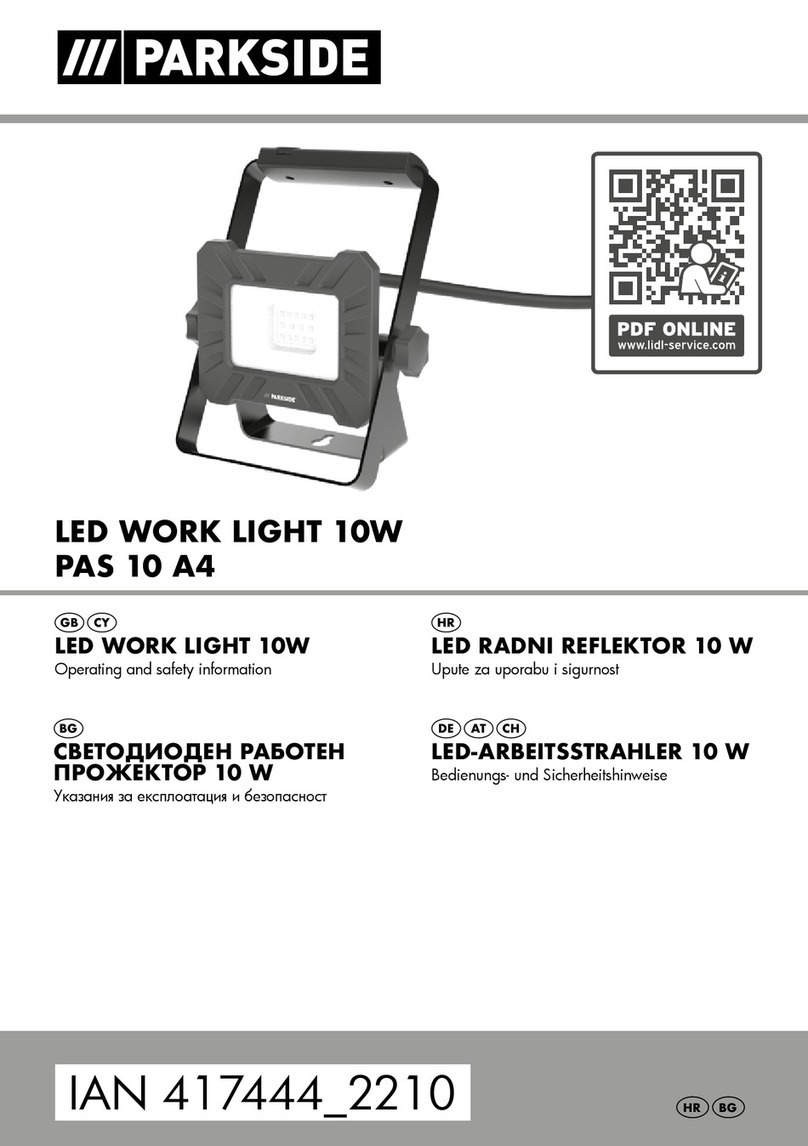 Parkside PAS 10 A4 Instruction Manual