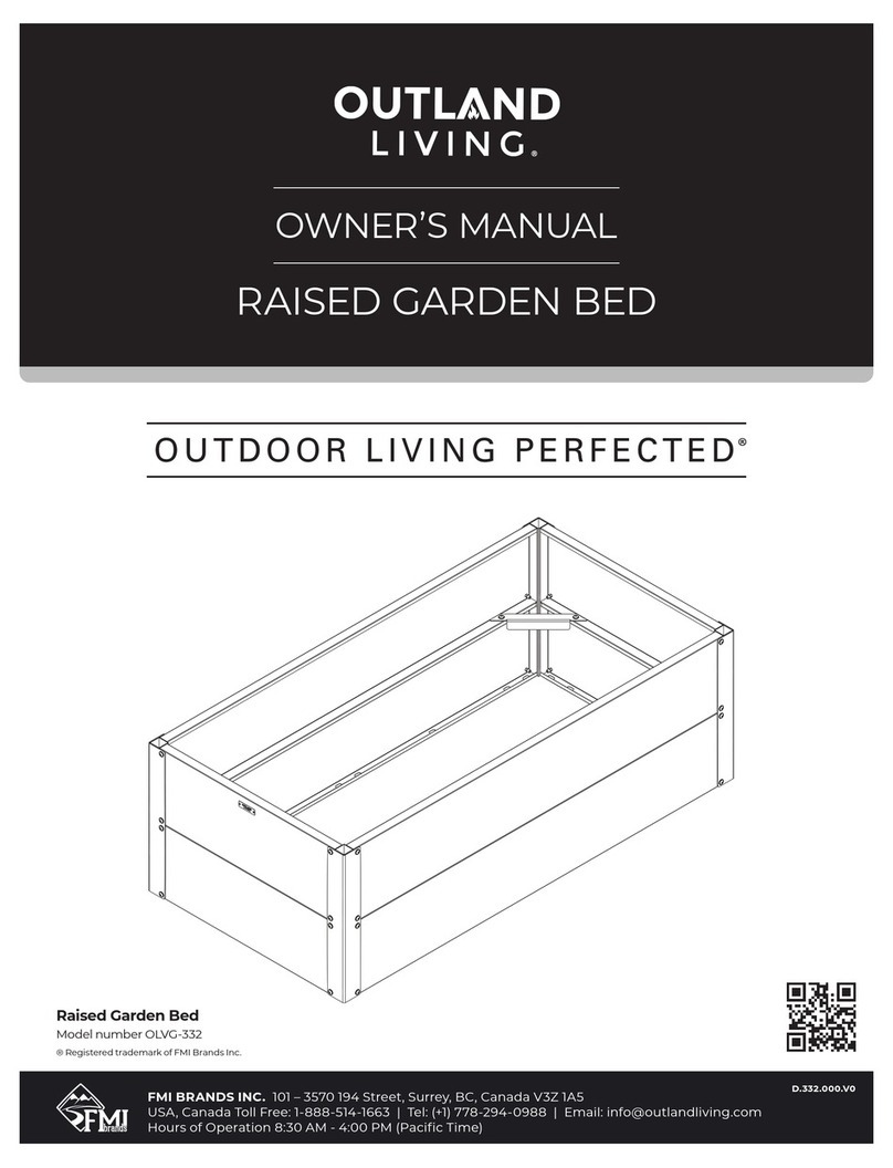 Outland Living OLVG-332 owner's manual