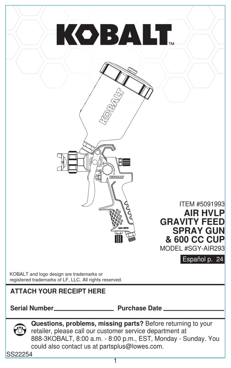 Kobalt SGY-AIR293 Assembly instructions