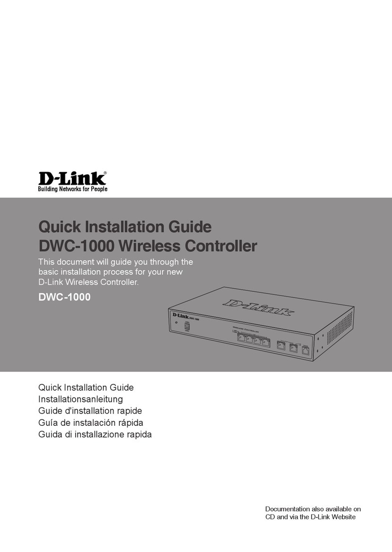 D-Link DWC-1000 User manual