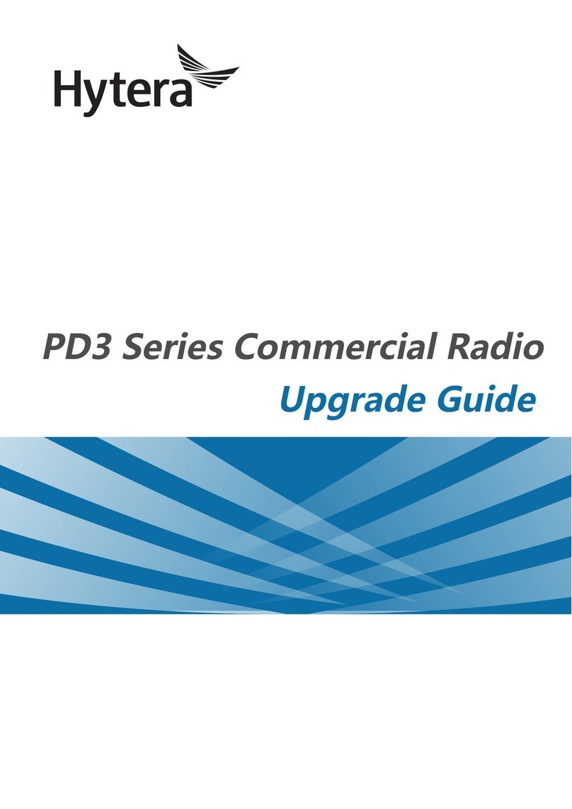 Hytera PD3 Series Installation and operation manual