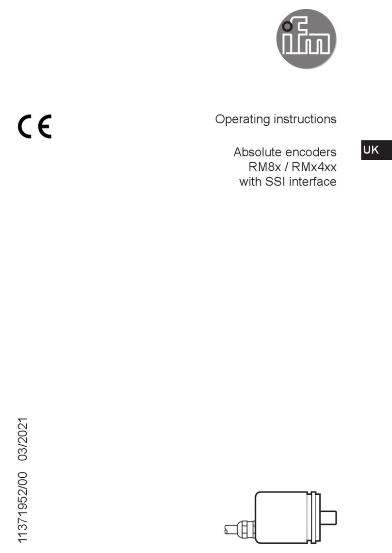 IFM RM8 Series operating instructions