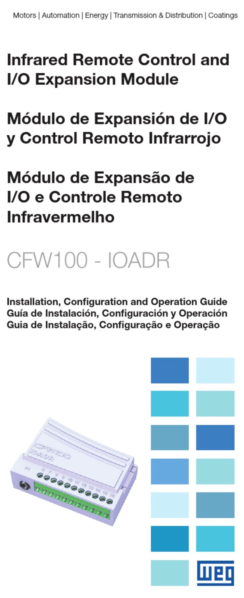 WEG CFW100 - IOADR Installation, configuration and operations guide