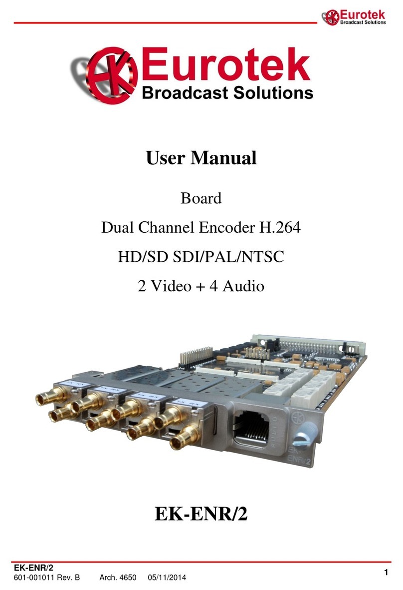 Eurotek EK-ENR/2 user manual