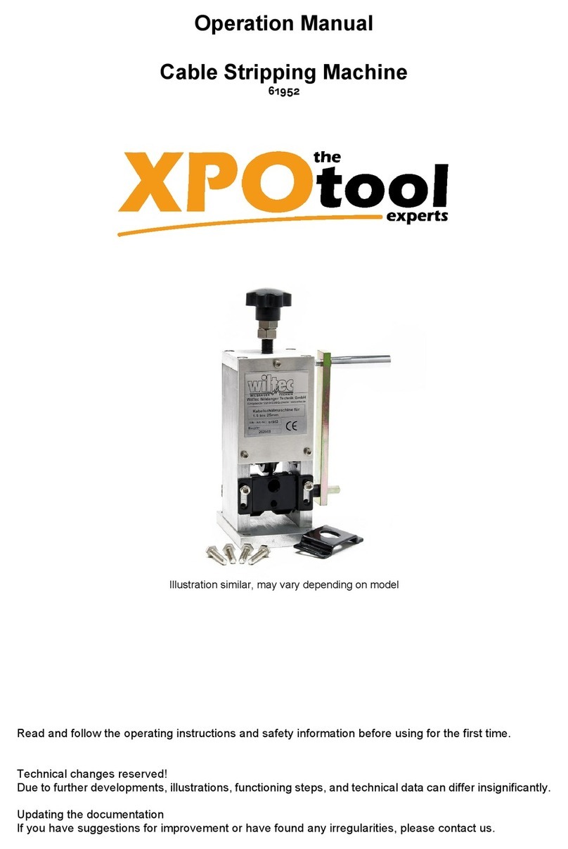 XPOtool 61952 Operation manual