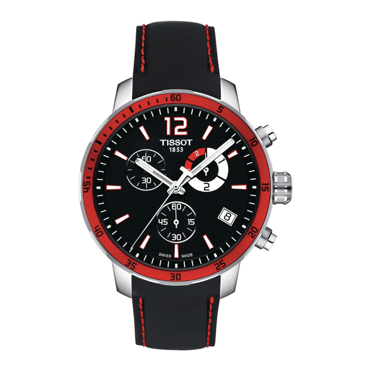 Tissot Quickster Chrono Foot G10-212 User manual