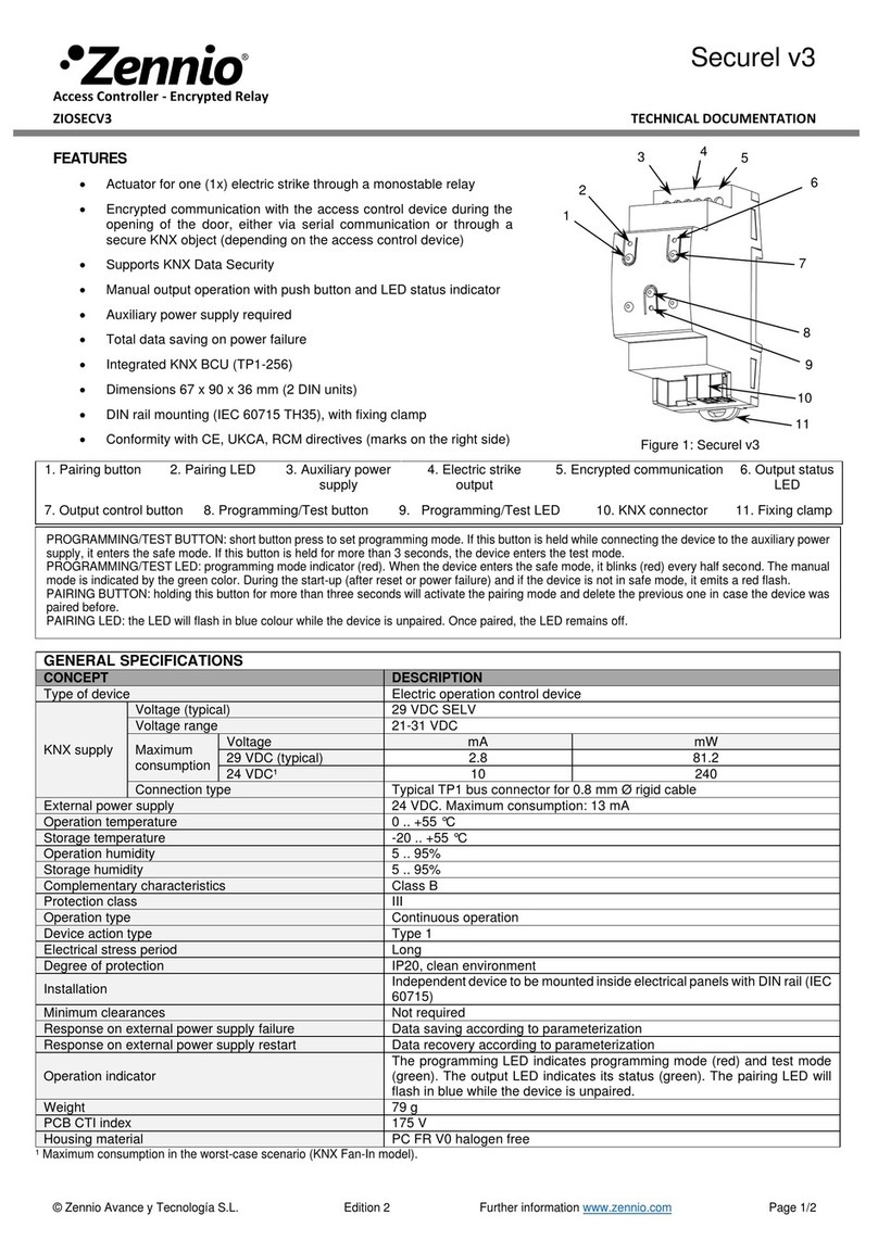 Zennio Securel v3 Guide