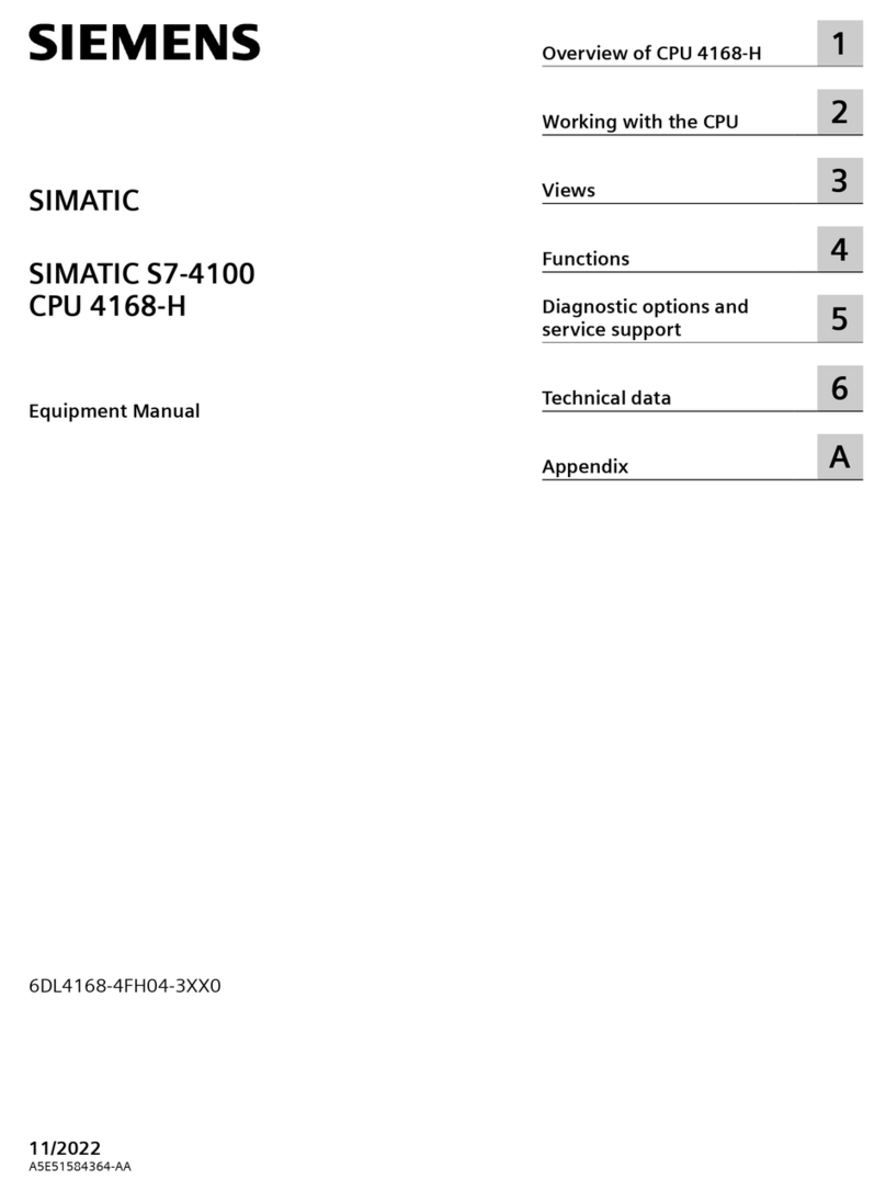 Siemens SIMATIC S7-4100 Technical Document Siemens SIMATIC S7-4100 Technical Document