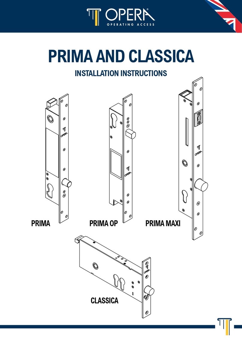 Opera PRIMA installation instructions