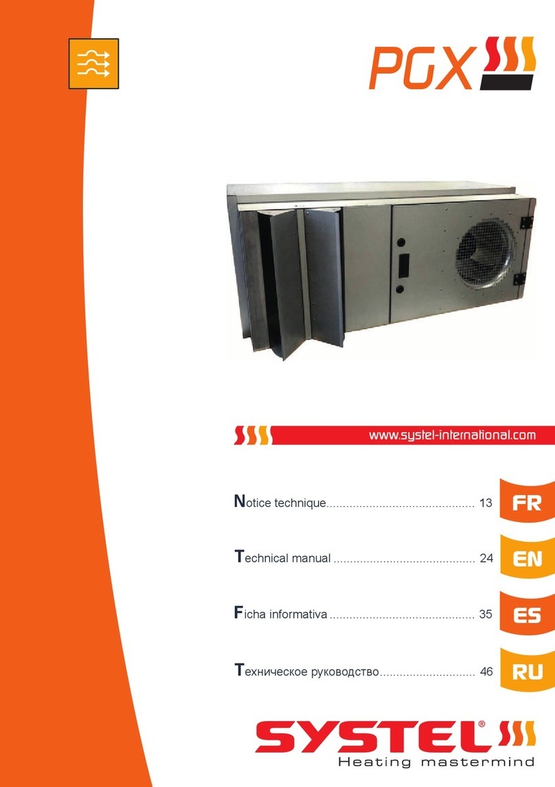 SYSTEL PGX User manual