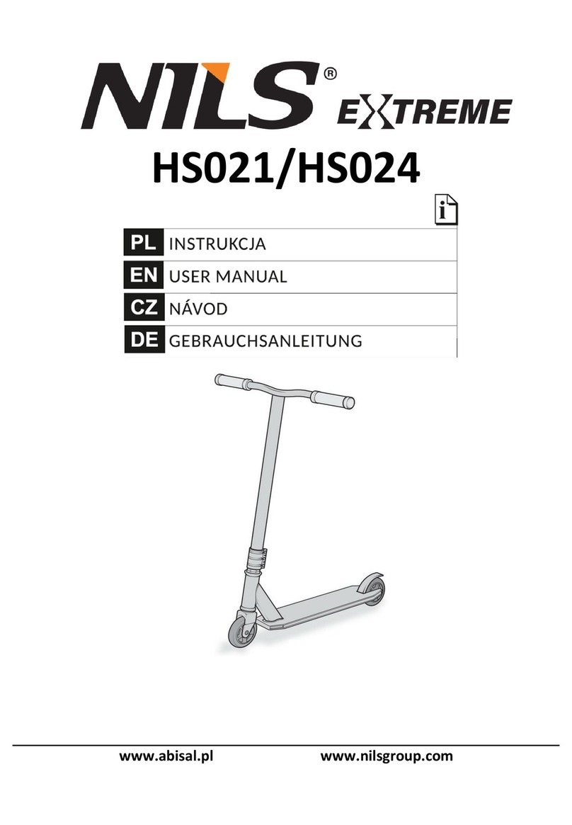 Nils Extreme HS021 User manual Nils Extreme HS021 User manual
