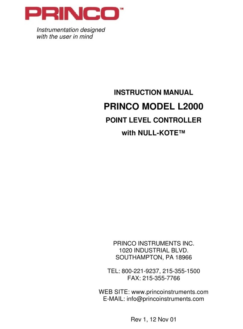 PRINCO L2000 instruction manual