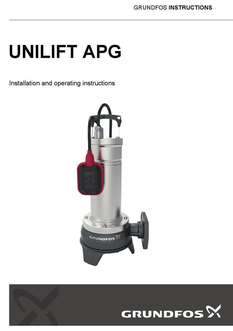 Grundfos Unilift APG User manual